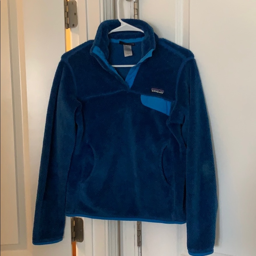 Blue Patagonia Pullover - Small